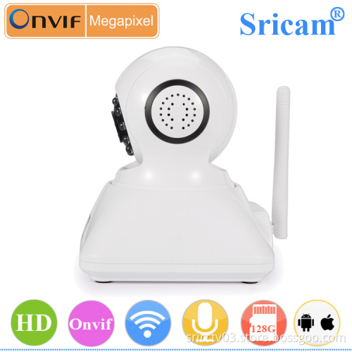 Sricam SPOO6 New Indoor Linkage Alarm Onvif Wireless Full HD IP Camera With 128G SD Card
